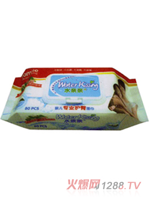 水親親專業(yè)嬰兒護(hù)臀濕巾80片裝