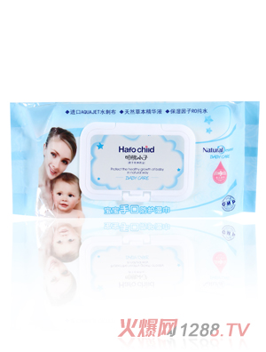 哈佛小子寶寶手口防護濕巾
