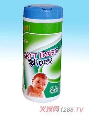 嬰兒濕巾50片桶裝