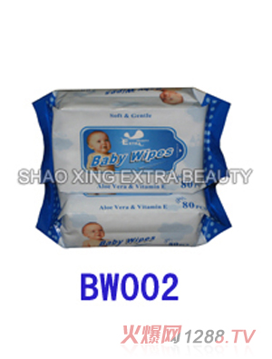嬰兒濕巾80片bw002