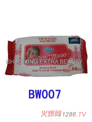 嬰兒濕巾80片bw007