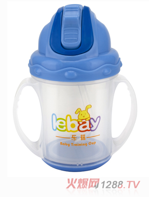 樂(lè)蓓嬰幼兒學(xué)飲杯6907B藍(lán)色
