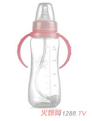 貝貝標(biāo)準(zhǔn)口徑PP240ml單只裝奶瓶