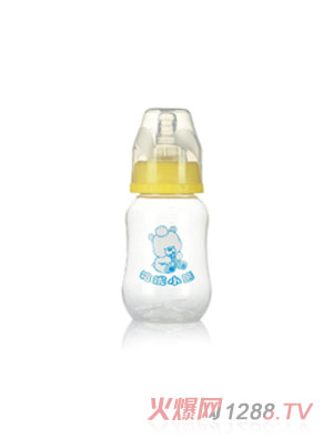 哈尼小熊標口弧形PP奶瓶150ml