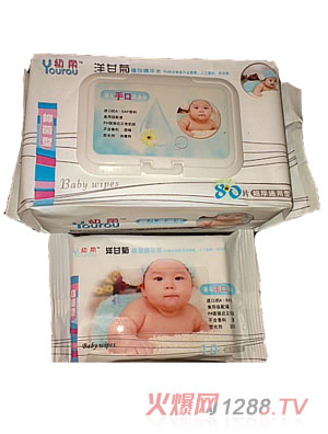 幼柔洋甘菊嬰幼兒手口濕巾80抽+10抽