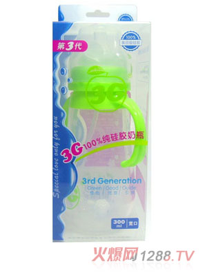 ֮ؐ�{��3��3G100%�����z��ƿ300ml�Gɫ