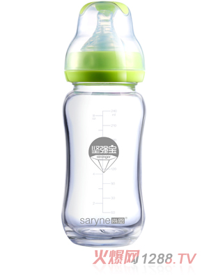 尚恩SN-TGF167堅(jiān)強(qiáng)寶8安240ml寬口腰形全抗體奶瓶