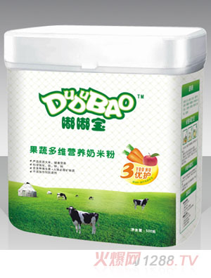 嘟嘟寶果蔬多維營養(yǎng)奶米粉