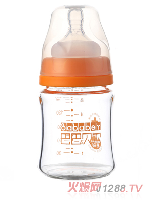 巴巴貝爾寬口徑玻璃奶瓶150ML