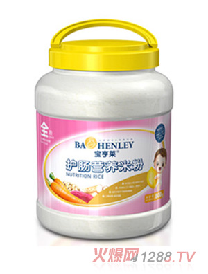 寶亨萊護腸營養(yǎng)米粉全段桶裝