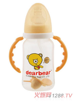 親親貝貝PP標(biāo)準(zhǔn)直身自動(dòng)奶瓶150ml+握把