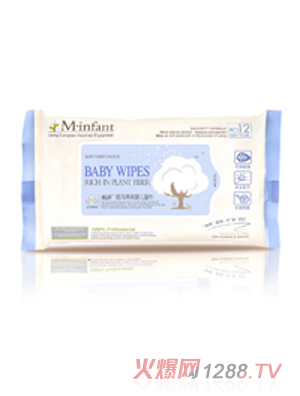 棉新-超凡綿柔嬰兒濕巾12片裝