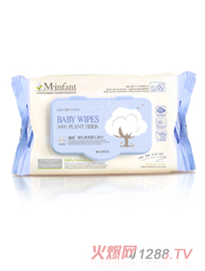 棉新-超凡綿柔嬰兒濕巾60片裝