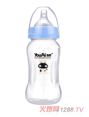 幼愛(ài)PP寬口優(yōu)品奶瓶280ml