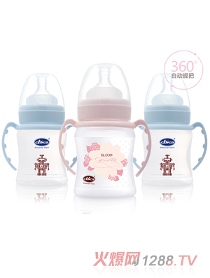 積高寬口徑真乳實感PP奶瓶180ml