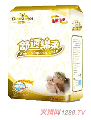 迪安琪舒適棉柔紙尿褲M