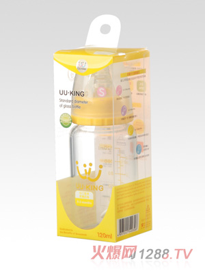 UU·KING玻璃標口徑奶瓶