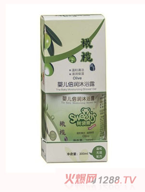 樹袋熊橄欖嬰兒倍潤(rùn)沐浴露300ml