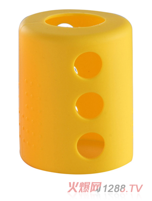 美兒寶玻璃奶瓶保護套黃色