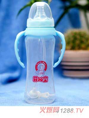 菲兒寶2400ML標(biāo)口PP全自動奶瓶（天藍(lán)）