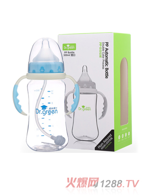 ���ֲ�ʿ����PP�Ԅ���ƿ300ML�{(l��n)ɫ