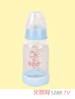 旺寶寶標(biāo)口徑直身玻璃奶瓶（2）