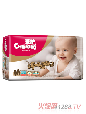 愛護(hù)超薄透氣紙尿褲M碼60片