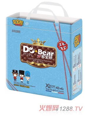 多寶熊紙尿褲XL42+6