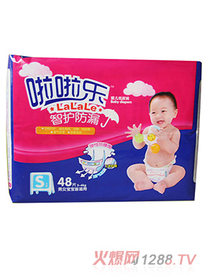 啦啦樂yinge紙尿褲S48片