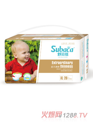 舒貝佳超凡薄感紙尿褲XL碼