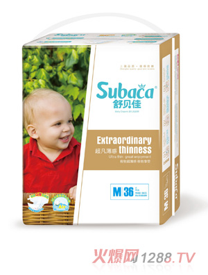 舒貝佳超凡薄感紙尿褲M(mǎn)碼