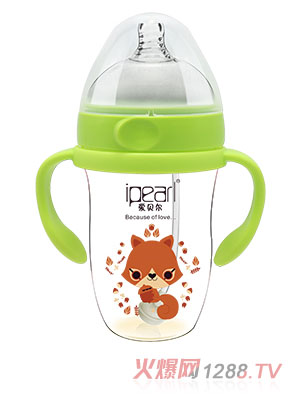 愛貝爾Tritan奶瓶-綠色