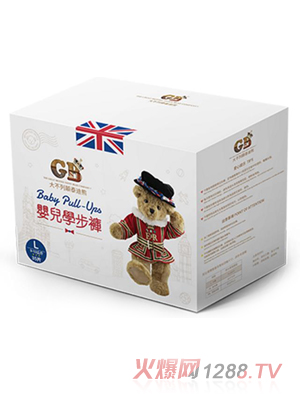 大不列顛泰迪熊嬰兒學步褲L碼