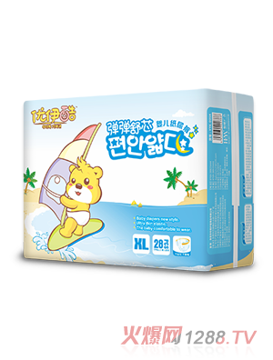 優(yōu)伊酷彈彈舒芯紙尿褲（小包裝）XL