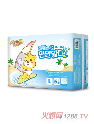 優(yōu)伊酷彈彈舒芯紙尿褲（小包裝）L