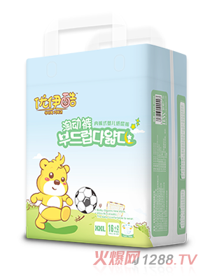 優(yōu)伊酷淘動褲內褲式y(tǒng)inge紙尿褲XXL