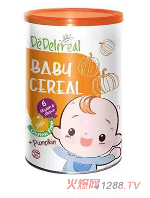 德德兒樂有機(jī)米粉澳洲南瓜營養(yǎng)型