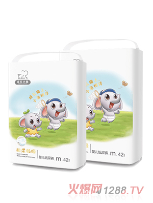 成長小象棉柔暢吸yinge紙尿褲M