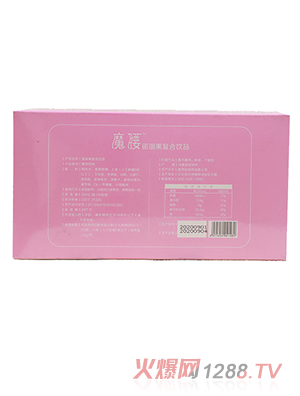 肖太醫(yī)魔腰諾麗果復(fù)合飲品 背面