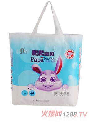 爬爬寶貝大環(huán)腰yinge紙尿褲實物圖L32