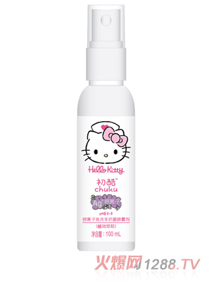 Hello Kitty初酷銀離子免洗手抗菌噴霧劑（植物萃?。?00ml