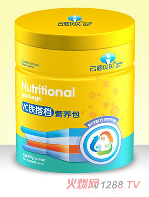 云恩貝貝VB鐵搭檔營養(yǎng)包