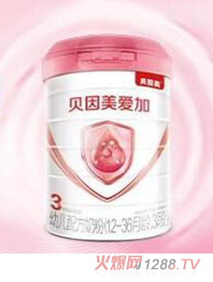 貝因美愛加youe配方奶粉3段