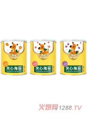 領(lǐng)嬰堅果夾心海苔