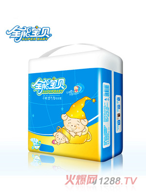 全能寶貝干爽透氣紙尿褲L20片