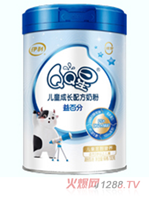 伊利QQ星益百分兒童成長(zhǎng)配方奶粉