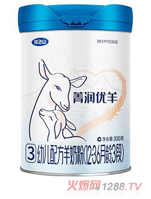 完達(dá)山菁潤優(yōu)羊youe配方羊奶粉（12-36月齡，3段）