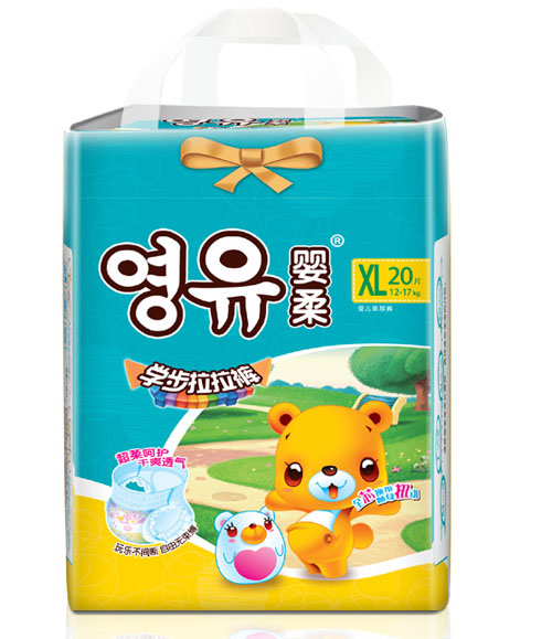 嬰柔學步拉拉褲XL