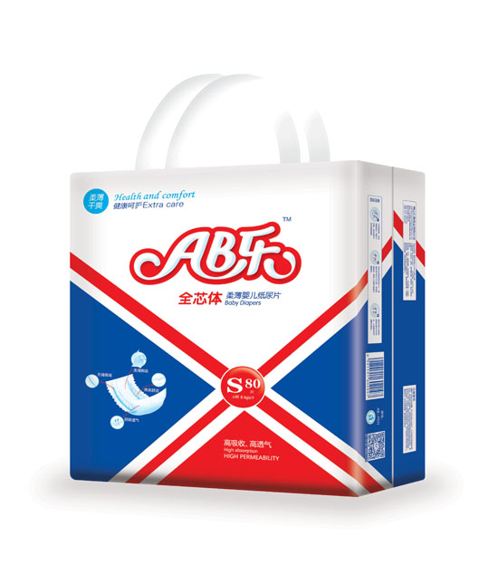 AB樂(lè)柔薄嬰兒紙尿片S80