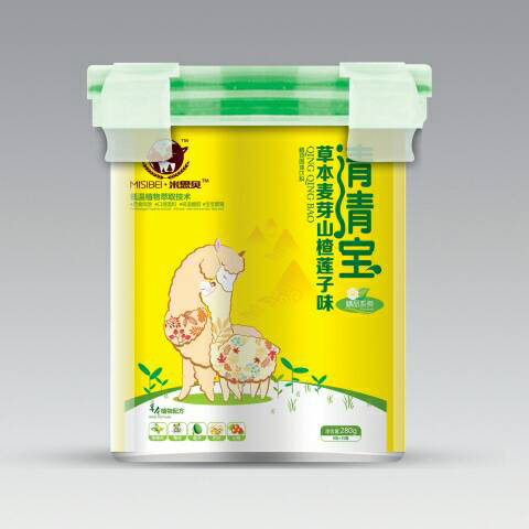 米思貝樂扣草本麥芽山楂蓮子味清清寶